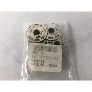 Bobbins Set Of 4 Metal Sewing Machine - Genuine Bernina